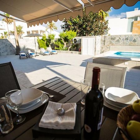 Villa Jandia Modern New Apartment Morro Jable Private Heated Pool Big Terrace And Parking Extérieur photo