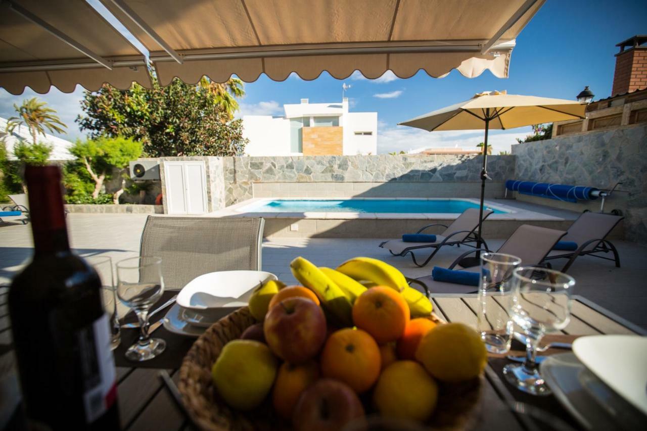 Villa Jandia Modern New Apartment Morro Jable Private Heated Pool Big Terrace And Parking Extérieur photo